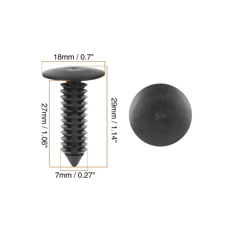 Honda Civic Accord 30 x Plastic Retainer Bumper Rivets (2001-2023)