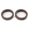 Motorcycle Brown Front Fork Damper Shock Absorber Oil Seal