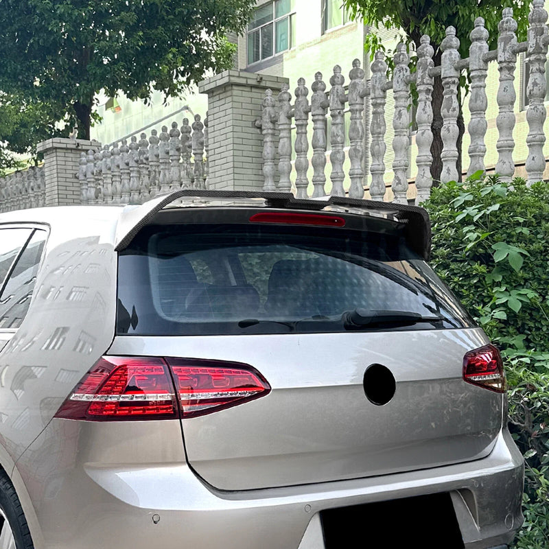 Volkswagen Golf 7 / 7.5 Carbon Look Rear Spoiler Lip (2013-2019)