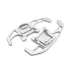 VW Golf R GTD GTE MK7 Silver Steering Wheel Shift Paddles (2013-2018)