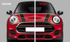 Mini Cooper S F55 F56 F57 5 x Black Front Bumper Grill Covers (2014-2023)