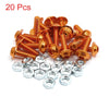 Motorcycle Bolt / M6 / Hex Socket Head Bolts 20 x