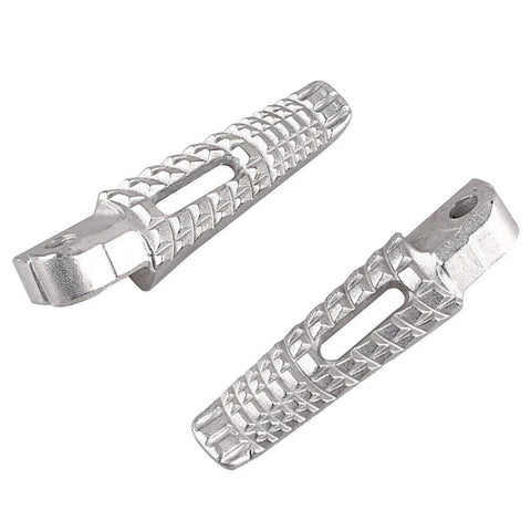 Suzuki GSXR1000 (2005-2014) Silver 2 x Rear Foot Pegs Footrests Kit