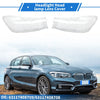 BMW 740i 1 x Pair Front Left Right Headlight Lens Cover