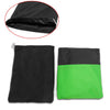 Honda Suzuki Kawasaki L Black+Green Outdoor Motorcycle Cover