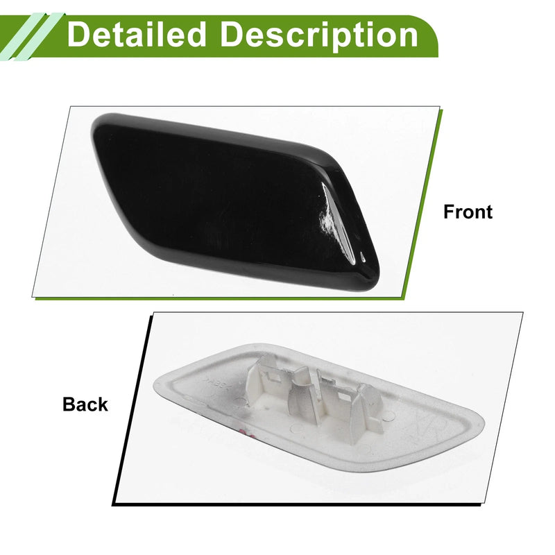 Toyota Land Cruiser (2013-2015) Black Washer Nozzle Cover