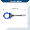Mitsubishi Lancer Evolution  - Blue Tow Hook Ring 23.5cm