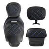 Harley CVO Street Glide Rider Driver Passenger Seats & Backrests (2014-2023)