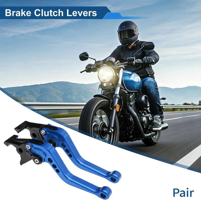 Kawasaki ZX-9R / ZX-9 Adjustable Short Brake Clutch Lever Pair (1994–1997)