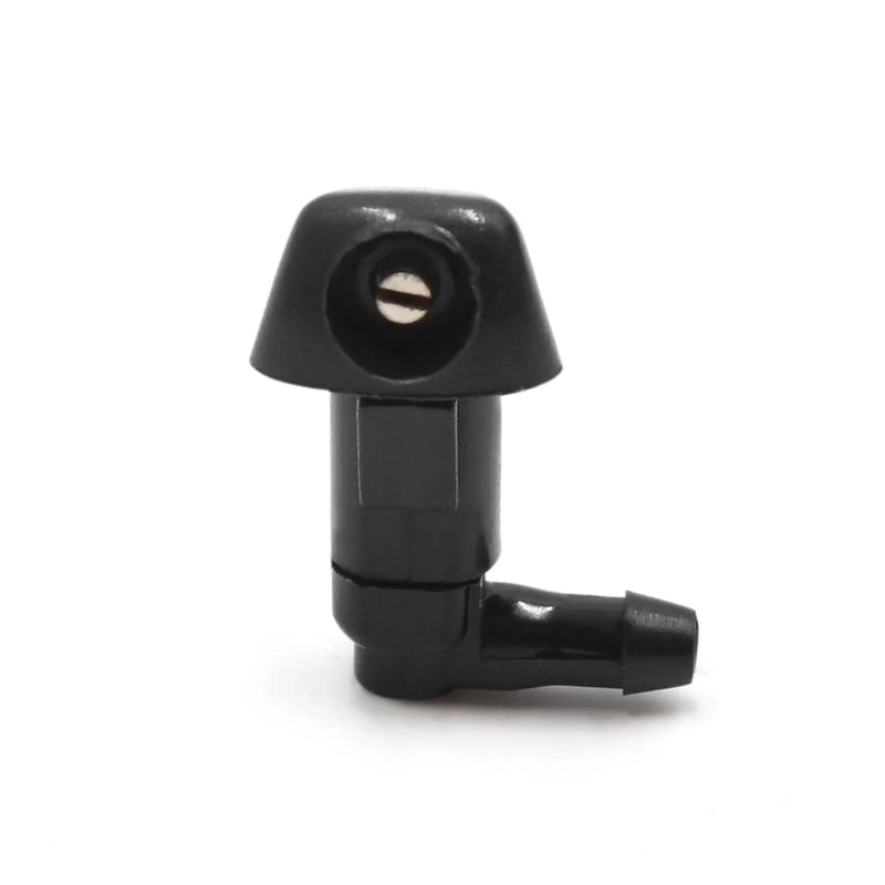 Honda Black Plastic Windshield Wiper Water Spray Nozzles