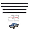 4x Outer Weatherstrip Door Belt Fits Mitsubishi Strada L200 Triton Ute 96-05 D10