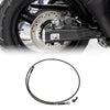 Motorcycle 170cm Brake Oil Hose Line Nylon Stainless Steel Wire Braid PU