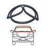 Toyota Corona Mark II RT60-RT73 1968-1972 Front Windshield Weatherstrip