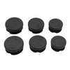6 x Motorcycle Frame Hole Cover Caps Plug Decorative Set
