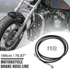 Motorcycle Brake Hose / 180cm / Hydraulic Brake Line Oil Hose Pipe