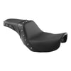 Harley Dyna Low Rider Street Bob Black Driver Passenger Seat (06-17)