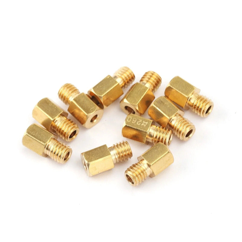 Mikuni VM / TM / TMX Carburetor 10x Hex Main Nozzle Set (200-290)