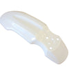 CRF50 PIT PRO Trail Bike White Plastic Front Wheel Mud Guard Fender