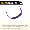 Jeep Wrangler (2018-2023) - Purple Grab Handle 2 x Headrest Grab Handles
