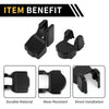 Jeep Wrangler JL JLU (2018-2024) Black Door Limiting Cover Trim