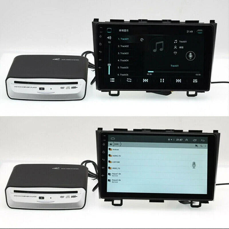 Android Car Stereo Radio USB CD DVD Drive Reader