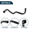 Volvo V60 (2012) - Rubber Black 1 Pcs Radiator Hose Water Pipe