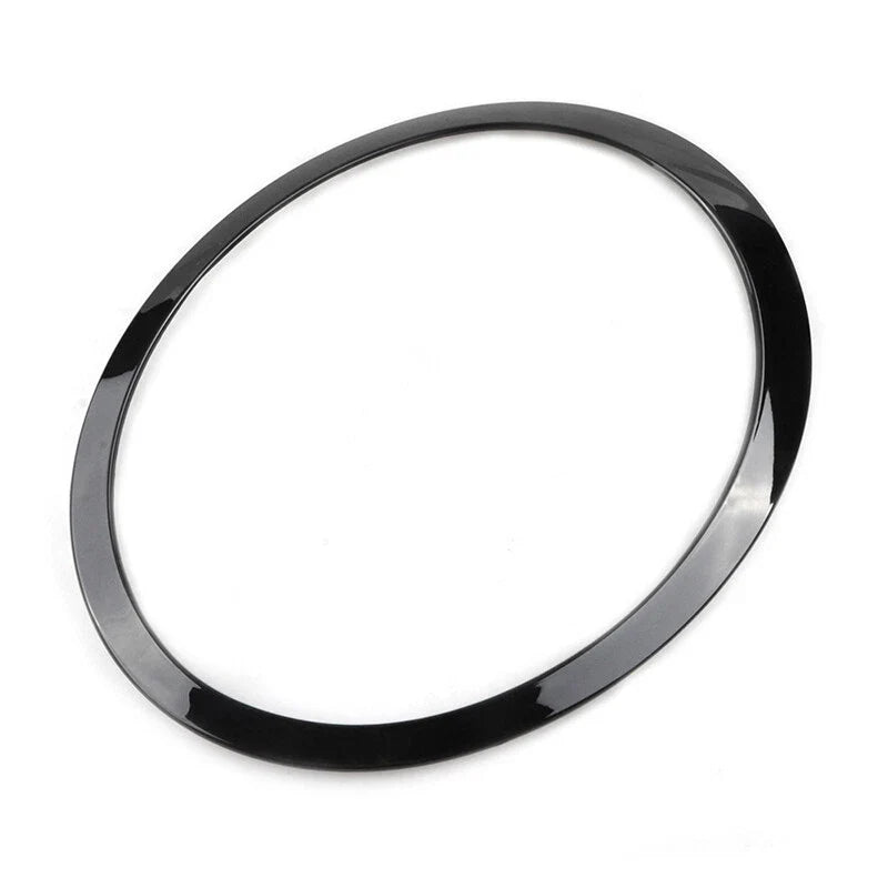 BMW Mini Cooper Headlight Ring & Tail Light Trim Covers Black (2007-2013)