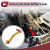 Kayo T6 Gold Tone Red Folding Gear Shifter Lever