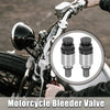 Honda Yamaha 2 x M5x0.8 Motorcycle Screw Fork Air Bleeder Valve