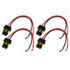Audi A6 2 x 9012 HIR2 Headlight Bulb Plug Connector Harness (2012-2018)