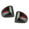 Chevy Silverado GMC Sierra Red Tube LED License Plate Lights (2007-2013)