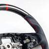 Ford Bronco Sport Carbon Flat Bottom Leather Steering Wheel (2021-2024)