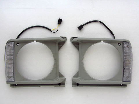 Toyota Hilux RN30 Headlight Surround & Corner Lights - 2 x New (1979-1983)