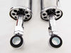 Harley Davidson FXSTSB Softail Bad Boy Chrome Rear Shock Absorbers (95-97)