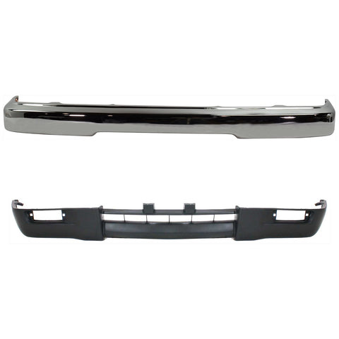Bumper Face Bars Front For 4WD Toyota Tacoma 1995-1997