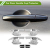 Nissan Sylphy (2020) 4 Pcs Chrome Silver Door Handle Cup Protectors