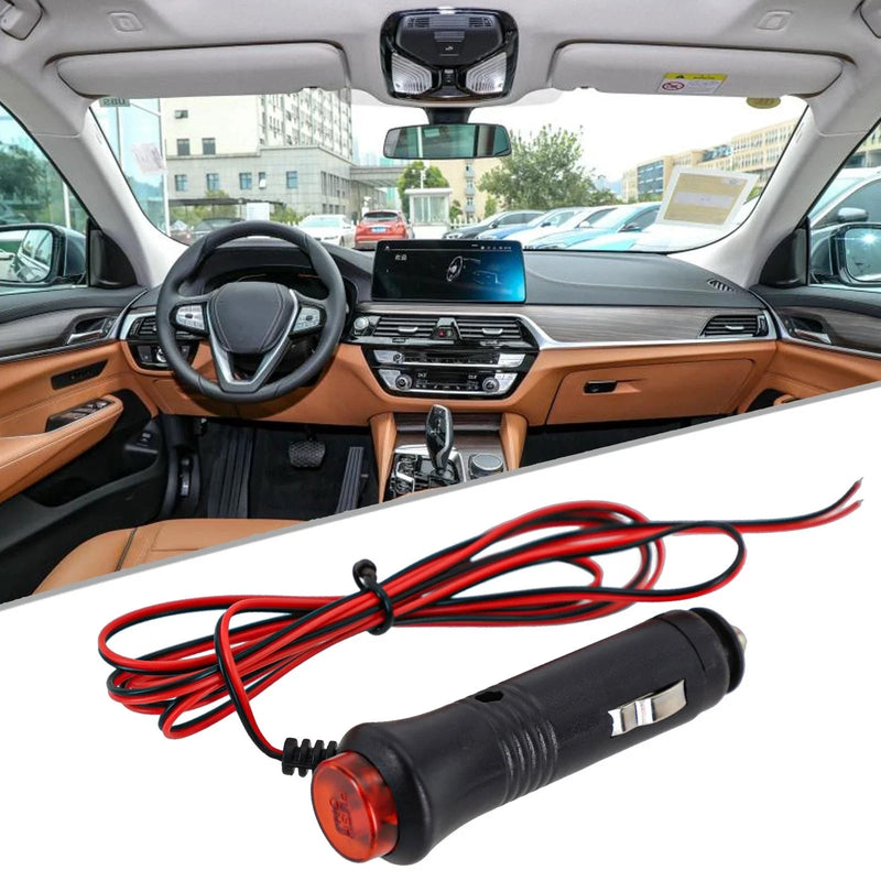 Inside Car Installation Power Cord with On Off Switch