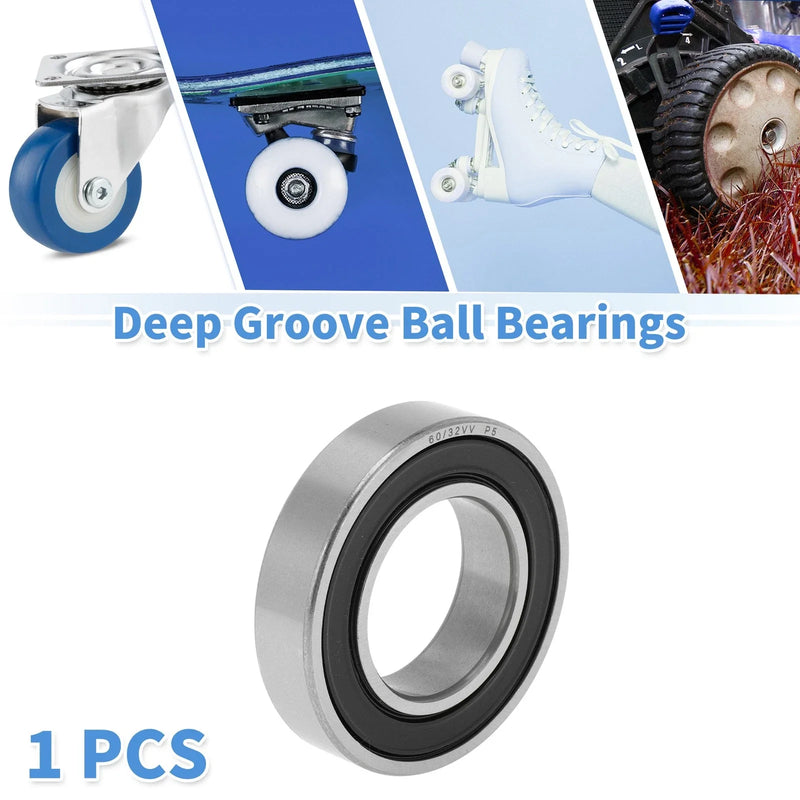 Scooter Skateboard Wheel 32x58x13mm Deep Groove Ball Bearings P5