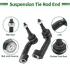 Chevrolet Aveo 8pcs Front Suspension Kit Tie Rod Ends & Lower Ball Joints (06-11)