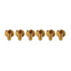 Bike Motorcycle Gold 6 x Universal Titanium M5 Truss Torx Screws 10mm