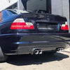 BMW 3Series E46 M3 Coupe 2001-06 Real Carbon Fiber Rear Bumper Diffuser Lip