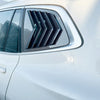 BMW X3 G01 2 x Carbon Look Rear Side Window Louvers (2018-2024)