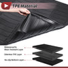 Ford Mustang Mach-E (2021-2025) Black TPE Cargo Liner Rear Trunk Mat