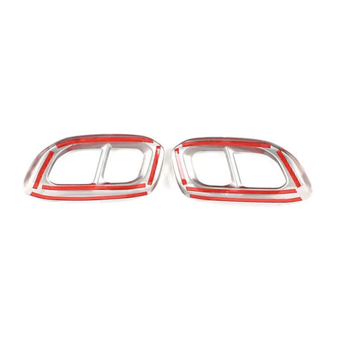 Benz GLC GLE GLS X253 W167 Muffler Tail Pipe Trim Cover (2020-2022)