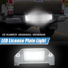 Dodge Dart White LED License Plate Light Assembly (2013-2016)