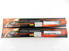 Honda MR250 Elsinore 365mm JBS Orange/Chrome Shock Absorbers