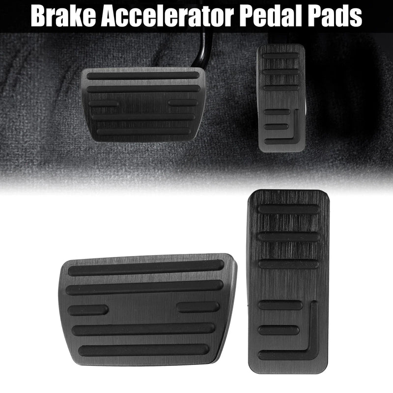 Honda HR-V Vezel RV3 2 x Non-Slip Metal Foot Pedal Covers (2014-2021)