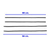 Weatherstrip Door Belt Out+In Set 4 Fits Datsun Sunny KB110 2D Coupe 70-73 D06