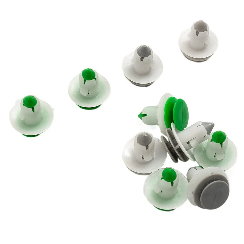 Accessories 10pc Car Interior Door Panel Trim Retainer Plastic Clip