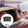 Toyota Veloz 6 Pcs Car Door Pillar Window Trim (2022–2025)